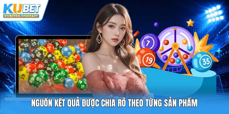 Nguồn kết quả được chia rõ theo từng sản phẩm